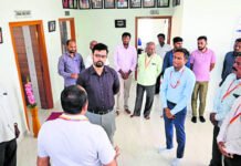 ನಂದಿಬೆಟ್ಟದಲ್ಲಿ ಸಚಿವ ಸಂಪುಟ ಸಭೆ ಸಿದ್ಧತೆಗಳನ್ನು ಪರಿಶೀಲಿಸಿದ ಜಿ.ಪಂ CEO ವೈ.ನವೀನ್ ಭಟ್ Nandihills cabinet meeting ZP CEO Visit