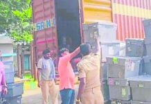Amazon ಕಂಟೈನರ್ದಿಂದ ₹4.80 ಲಕ್ಷ ಮೌಲ್ಯದ ವಸ್ತು ಕಳ್ಳತನ Gudibande Amazon Container Theft