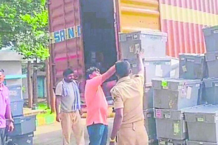 Gudibande Amazon Container Theft