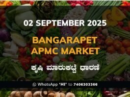 Bangarapet APMC Market ಬಂಗಾರಪೇಟೆ ಕೃಷಿ ಮಾರುಕಟ್ಟೆ ಧಾರಣೆ