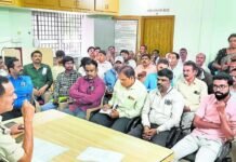 ಶಾಲಾ ಮಕ್ಕಳ ಸುರಕ್ಷತೆ ಖಾತ್ರಿಗೊಳಿಸಲು ಖಾಸಗಿ ಸಂಸ್ಥೆಗಳು ಜವಾಬ್ದಾರಿ ವಹಿಸಬೇಕು Chintamani Police School Children Transport Safety Meeting