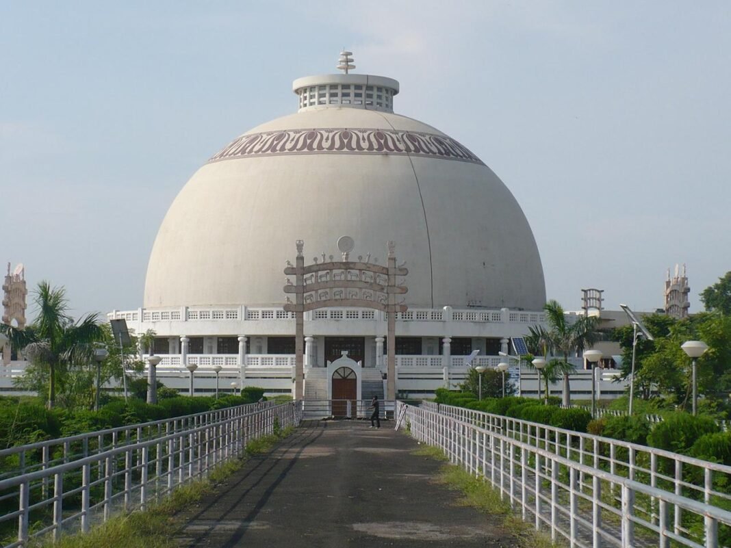 Nagpur Deeksha Bhoomi stupa Dr B R Ambedkar memorial