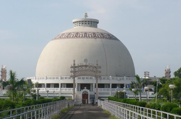 Nagpur Deeksha Bhoomi stupa Dr B R Ambedkar memorial